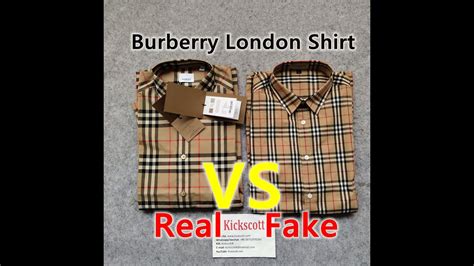 real burberry shirt vs fake|authenticate burberry item.